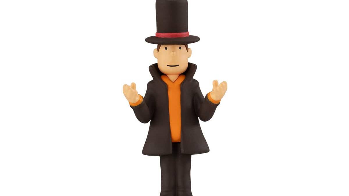 Professor Layton and the Curious Village Bandai Namco Gashapon Charms Debut character