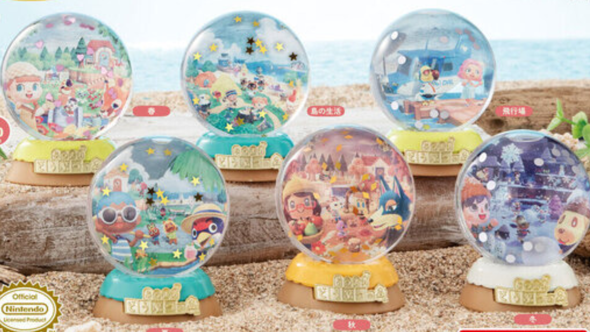 animal crossing water globes