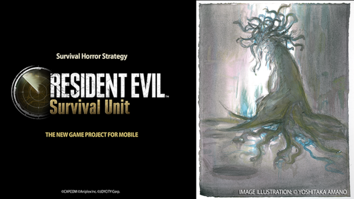 Yoshitaka Amano involved in Resident Evil Survival Unit